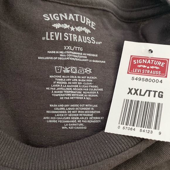 New Signature by Levi Strauss & CO Men’s T-Shirt Size XXL. ( 60 A ) - Picture 3 of 4